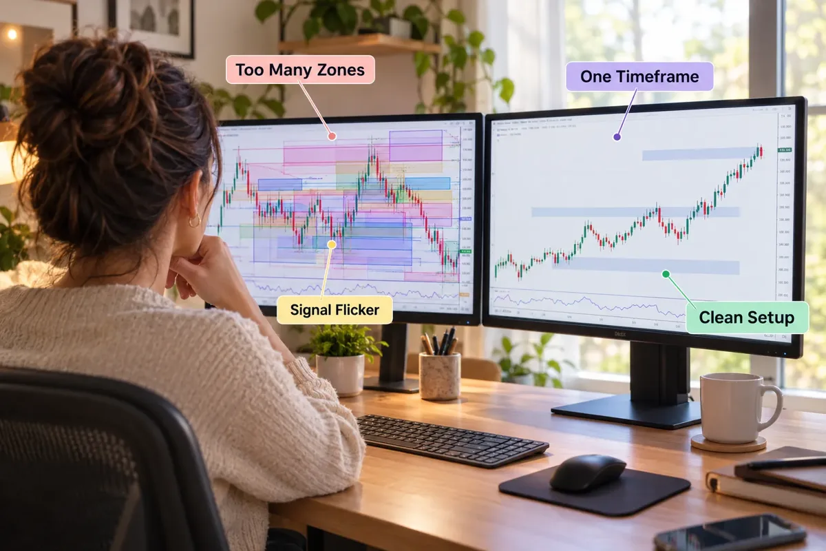 Comparison of SMC indicators on TradingView