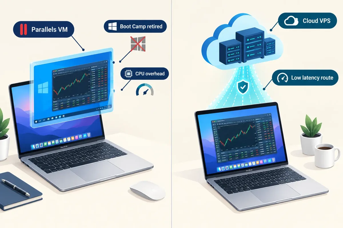 Running Quantower on a Mac with Windows workarounds