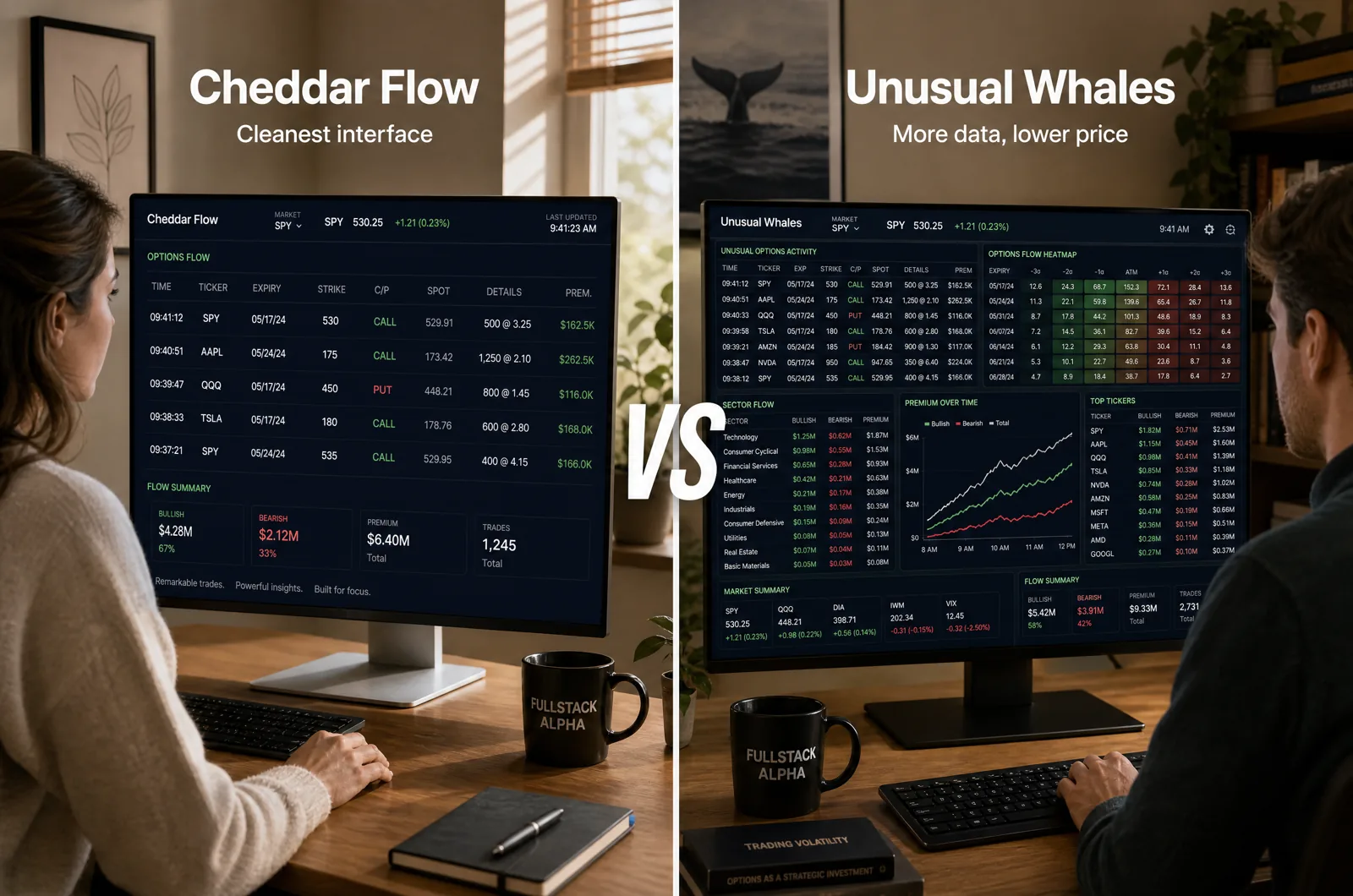 Cheddar Flow vs Unusual Whales: Which Flow Tool Wins in 2026