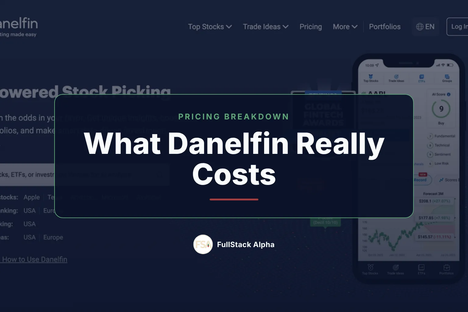 Danelfin Cost: Every 2026 Plan and the Free Tier Catch