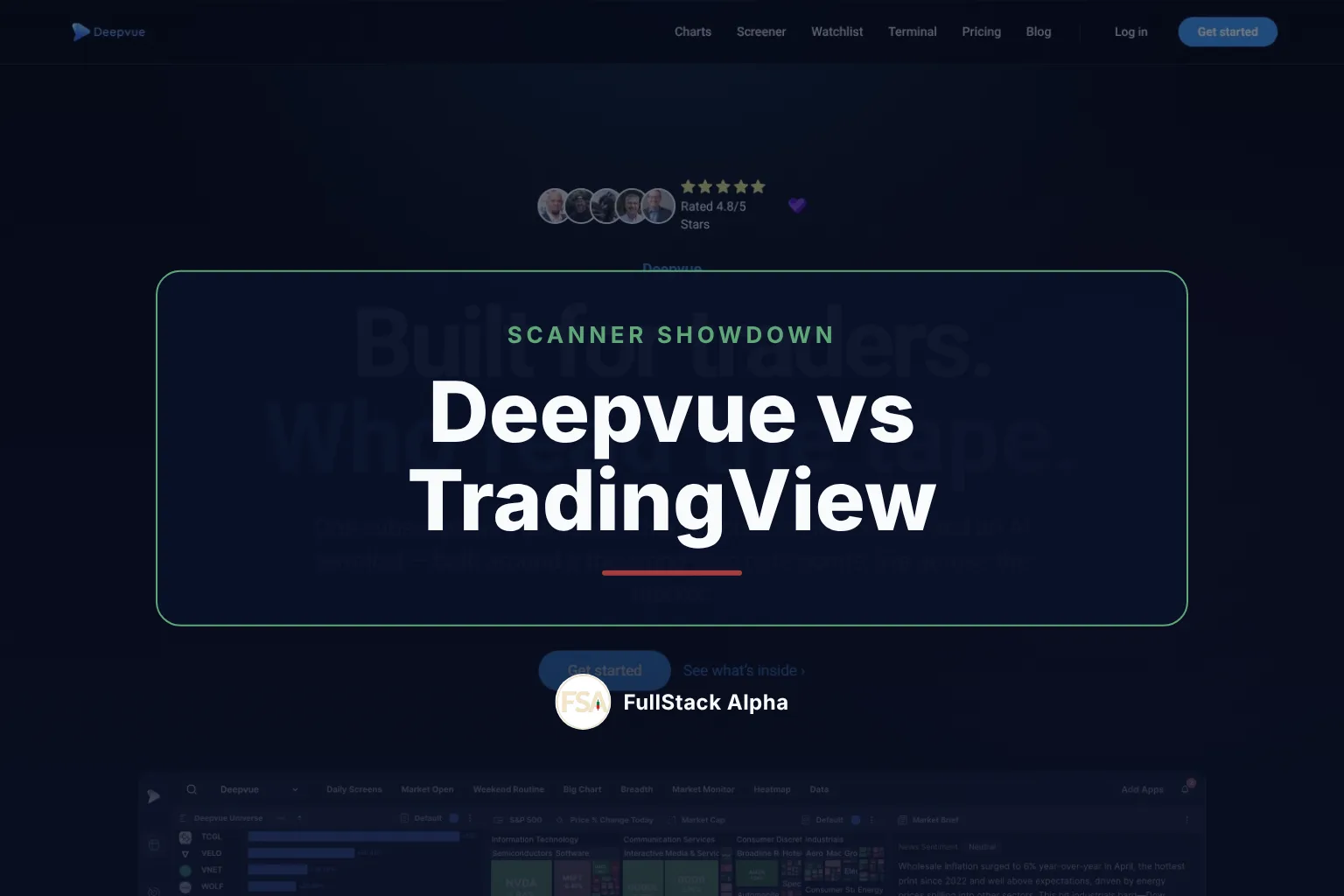 Deepvue vs TradingView scanner showdown cover