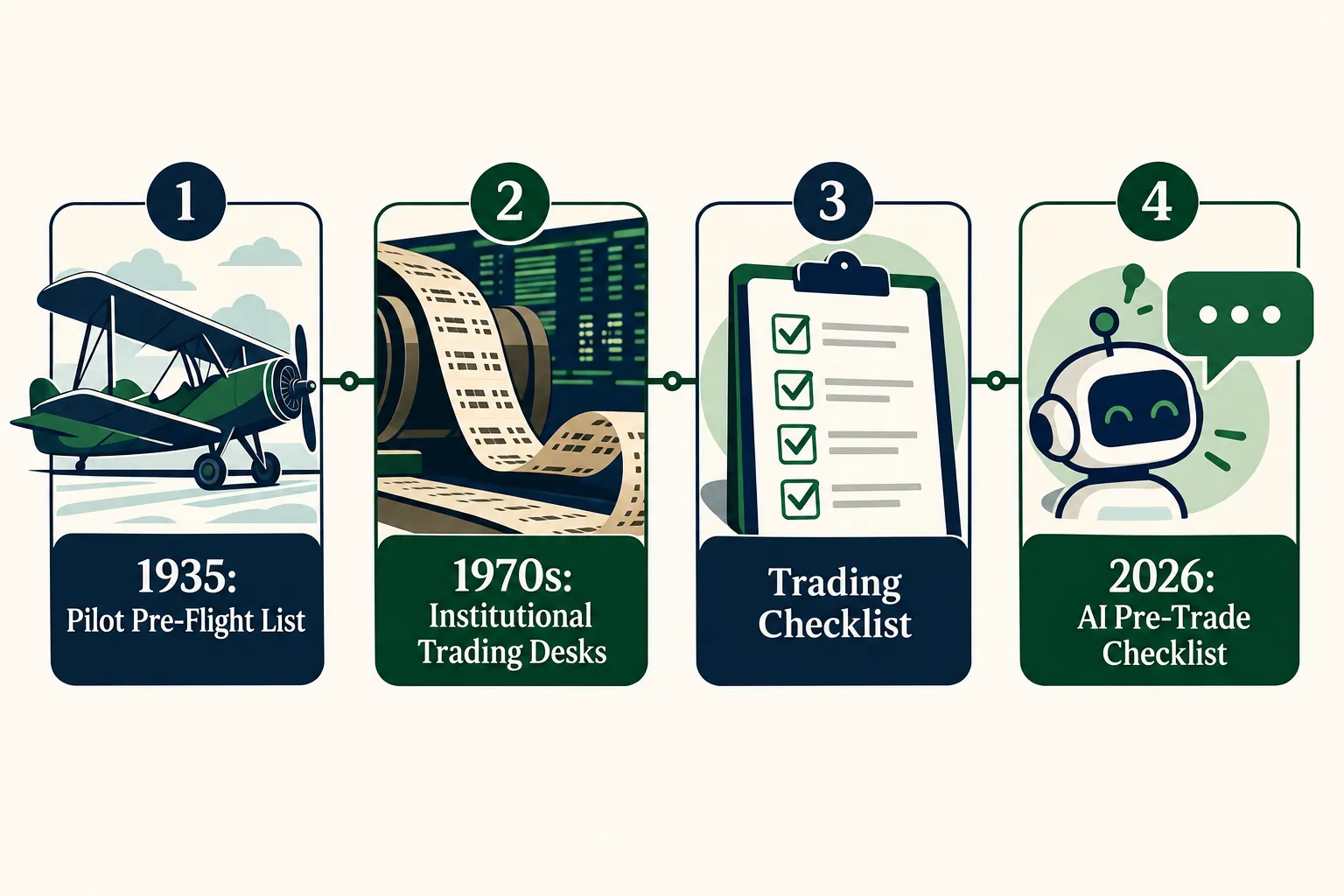 What is a trading checklist?